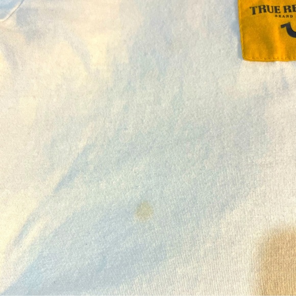 🪷True Religion White Tee and Black Joggers - Picture 3 of 3